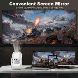 4K Mini Projector – Home Theater Experience